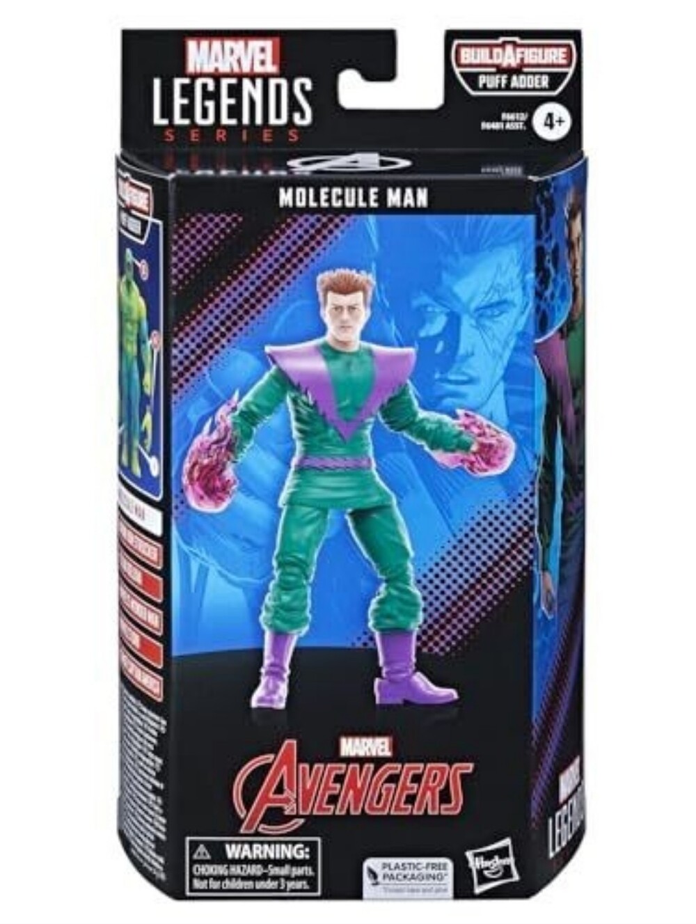 Marvel Legends Series Molecule Man figure from the 2023 Build-A-Figure